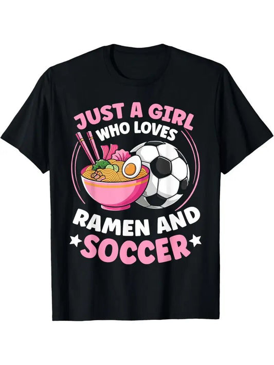Just A Girl Printed Short Sleeved Shirt