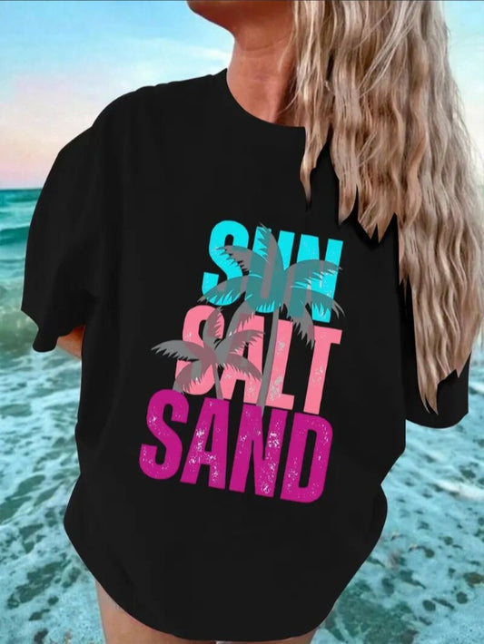 Sun Salt Sand Short-sleeved T-shirt